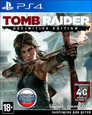 Tomb Raider : Definitive Edition PS4 рус. б\у от магазина Kiberzona72