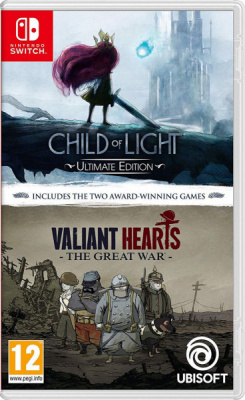 Child of Light + Valiant Hearts The Great War Nintendo Switch рус. б\у от магазина Kiberzona72