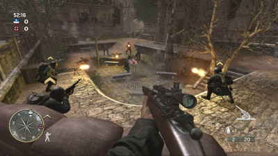 Call of Duty 3 XBOX 360 анг. б\у от магазина Kiberzona72