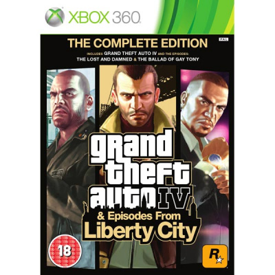 Grand Theft Auto IV: The Complete Edition XBOX 360 анг. б\у от магазина Kiberzona72