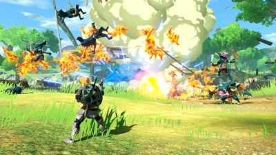 Hyrule Warriors Age of Calamity Nintendo Switch анг. б\у от магазина Kiberzona72
