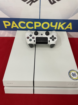 Игровая приставка Playstation 4 White ( PS4 ) CUH-1208 б\у от магазина Kiberzona72