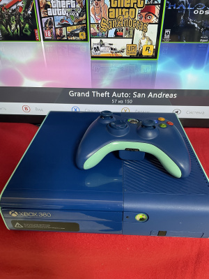 Игровая консоль XBOX 360 E Blue 500 GB б\у от магазина Kiberzona72