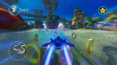 Sonic All-Stars Racing Transformed PS3 анг. б\у без обложки от магазина Kiberzona72