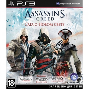 Assassin's Creed. Сага о Новом Свете PS3 рус. б\у от магазина Kiberzona72