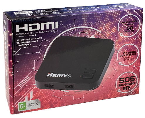 Игровая приставка Hamy 5 HDMI Черная + 505 игр от магазина Kiberzona72