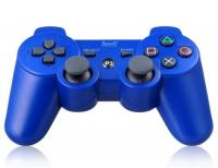 Беспроводной геймпад для PS3 ( Совместимый ) синий от магазина Kiberzona72