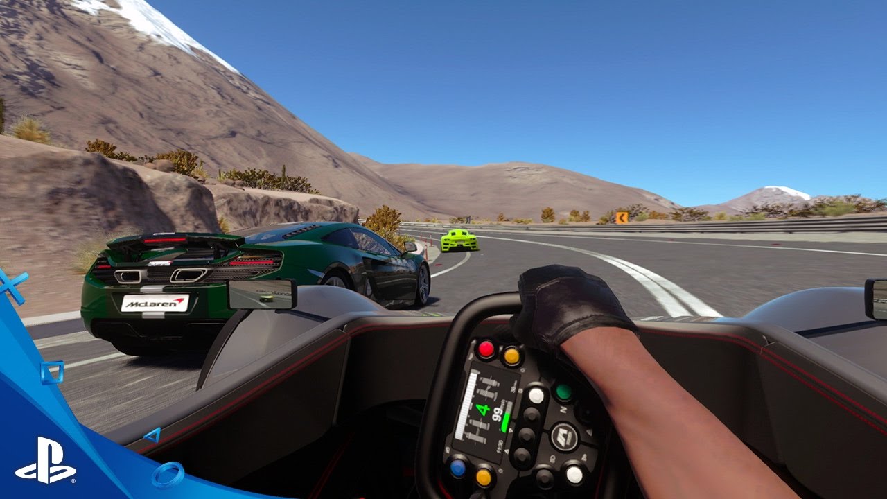 Driveclub VR PS4, только для VR.