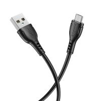 Кабель USB на Micro-USB BX51 Triumph 1m 2.4A PVC от магазина Kiberzona72