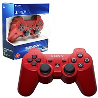 Беспроводной геймпад для PS3 джойстик Playstation 3 ( Совместимый ) красный от магазина Kiberzona72