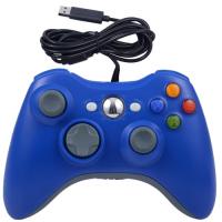 Геймпад проводной для Xbox 360 Синий ( cовместимый ) от магазина Kiberzona72
