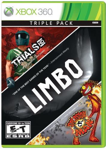 Triple Pack : Trials HD / Limbo / Splosion Man Xbox 360 анг. б\у от магазина Kiberzona72