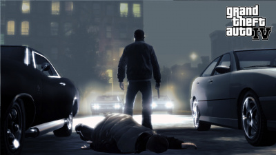 Grand Theft Auto IV (GTA 4)  Xbox 360 анг. б\у от магазина Kiberzona72
