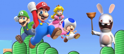 Mario + Rabbids Битва за Королевств Nintendo Switch рус.суб. б\у без обложки от магазина Kiberzona72