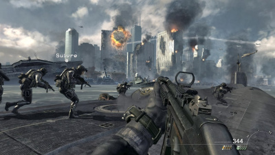 Call of Duty : Modern Warfare 3 Xbox 360 рус. б\у без обложки ( множ.царап. устанавливается на 100 ) от магазина Kiberzona72
