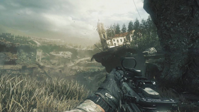 Call of Duty : Ghosts PS3 рус. б\у без обложки от магазина Kiberzona72
