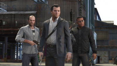 Grand Theft Auto 5 PS3 ( GTA5 ) руc.суб. без обложки от магазина Kiberzona72