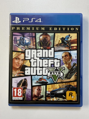 Grand Theft Auto V PS4 ( GTA 5 ) рус.суб. б/у от магазина Kiberzona72