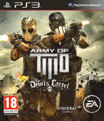 Army Of Two : The Devil's Cartel PS3 анг. б\у от магазина Kiberzona72