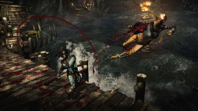 Mortal Kombat XL PS4 рус.суб. б/у без обложки от магазина Kiberzona72