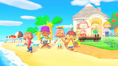 Animal Crossing New Horizons Nintendo Switch рус. б\у без бокса от магазина Kiberzona72