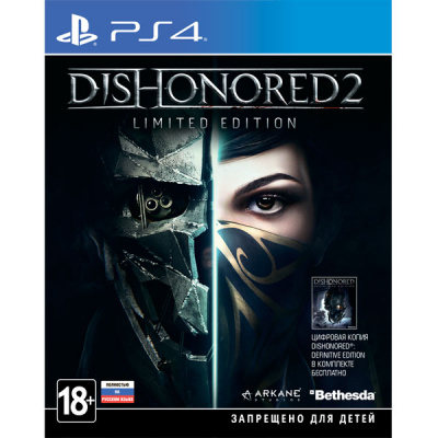 Dishonored 2 Limited Edition PS4 от магазина Kiberzona72