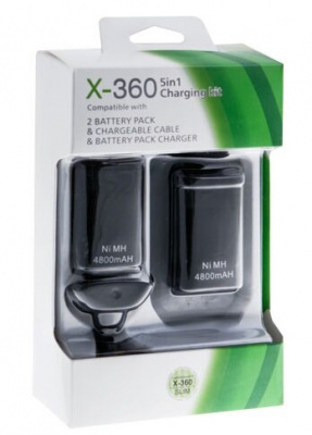 Комплект для XBOX 360 2 Батареи + 1 Заряд + 1 USB Кабель от магазина Kiberzona72