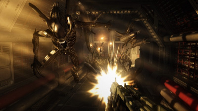 Aliens VS Predator XBOX 360 рус. б\у ( множ.царап. устанавливается на 100 ) от магазина Kiberzona72