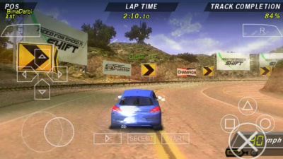 Need For Speed Shift PSP рус. б\у без бокса от магазина Kiberzona72