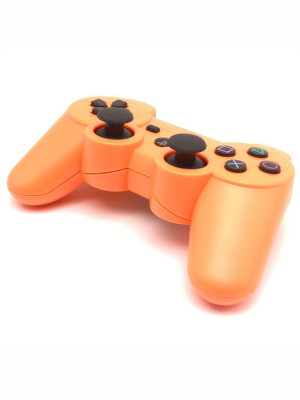 Беспроводной геймпад для PS3 ( Совместимый ) оранжевый от магазина Kiberzona72