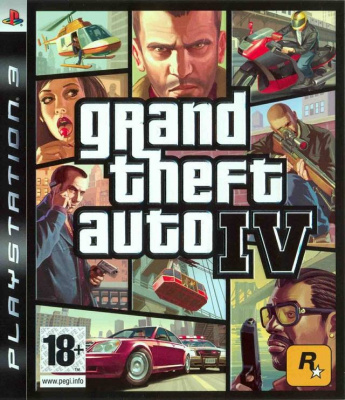 Grand Theft Auto IV ( GTA 4 ) PS3 анг. б\у от магазина Kiberzona72