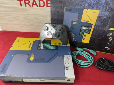 Игровая консоль Microsoft Xbox ONE X Limited Cyberpunk 2077 б\у от магазина Kiberzona72