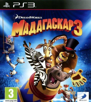 Мадагаскар 3 PS3 рус.суб. б\у от магазина Kiberzona72