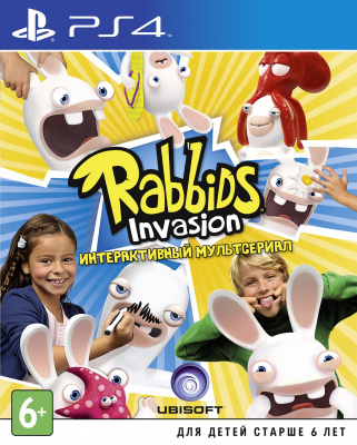 Rabbids Invasion - Интерактивный мультсериал PS4 русская версия б\у от магазина Kiberzona72