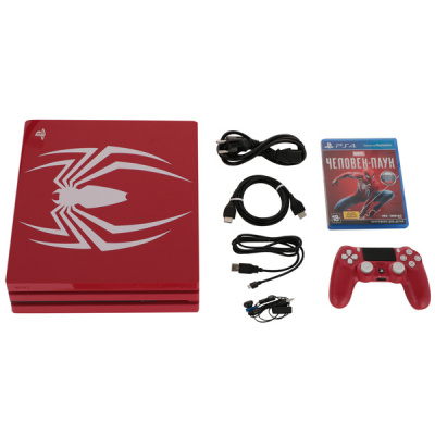 Игровая консоль PlayStation 4 Pro 1TB + Spider-Man Limited Edition б\у от магазина Kiberzona72