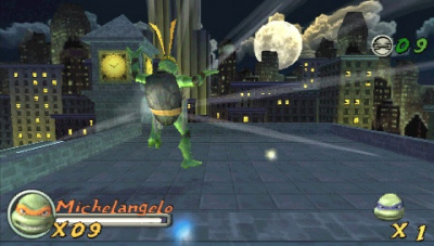 TMNT Teenage Mutant Ninja Turtles PSP анг. б\у без обложки от магазина Kiberzona72