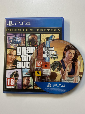 Grand Theft Auto V PS4 ( GTA 5 ) рус.суб. б/у от магазина Kiberzona72