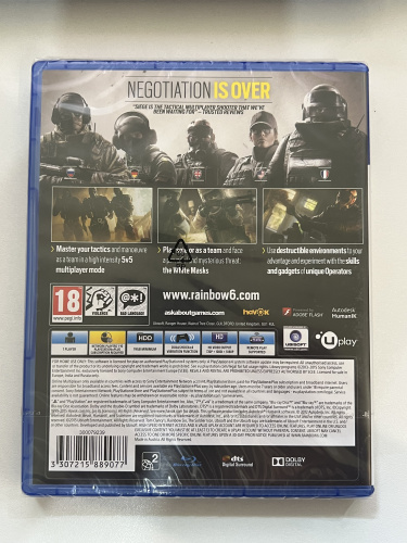 Tom Clancy's Rainbow Six : Осада PS4 от магазина Kiberzona72