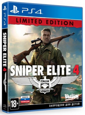 Sniper Elite 4 PS4 рус. б\у от магазина Kiberzona72