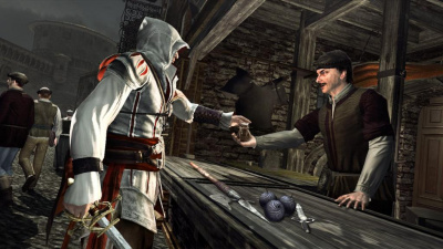 Assassin's Creed II Game of the year edition Xbox 360 рус. б\у ( множ.царап. устанавливается на 100  от магазина Kiberzona72