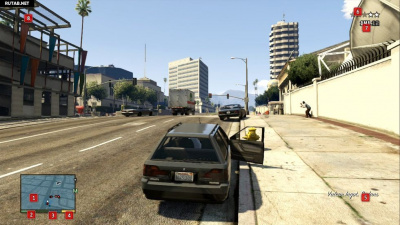Grand Theft Auto V PS4 ( GTA 5 ) рус.суб. б/у без обложки от магазина Kiberzona72