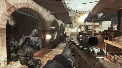Call of Duty : Modern Warfare 3 Xbox 360 рус. б\у без обложки ( множ.царап. устанавливается на 100 ) от магазина Kiberzona72