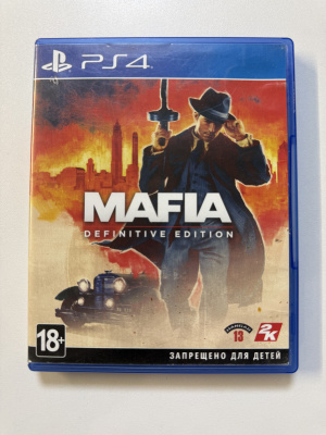 Mafia Definitive Edition PS4 рус. б\у от магазина Kiberzona72