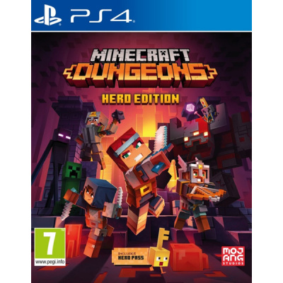 Minecraft Dungeons Hero Edition ( Героич.Изд. ) PS4 от магазина Kiberzona72